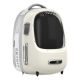 6. PETKIT Breezy 2.0 Pet Travel Backpack (Cream) Carrier
