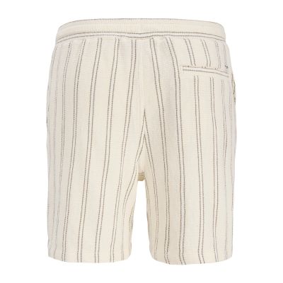 8. Jack&Jones men's striped shorts JPSTJAIDEN COBA STRIPE JOG SHORTS REG SN 12274413 Antique White Stripes