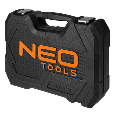 5. Socket wrench set 1/2", 1/4", 110 pcs, satin