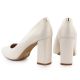 11. Pearl beige pointed toe pumps Sergio Leone PB216