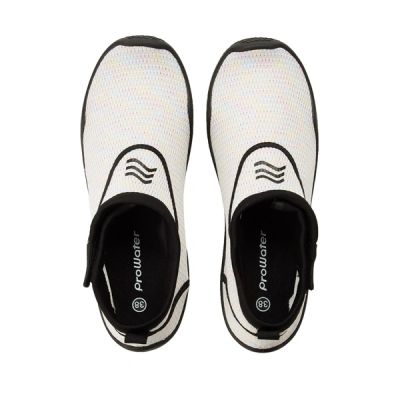 5. ProWater women's quick-drying non-slip water shoes, white