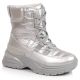 8. Potocki W WOL117B metallic lace-up snow boots