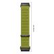 3. Tech-Protect NylonLoop Band for Garmin Fenix 5X / 5X Plus / 6X / 6X Pro / 7X / 8 / 8 Pro / 9 / 9 Pro (51 mm) – Lime Green