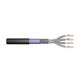 DIGITUS CAT 7 S-FTP PiMF installation cable, 500m, drum, AWG 23/1, 1200 MHz, PE, sx, bl