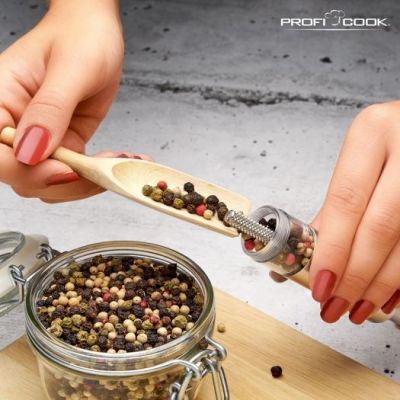 5. PROFICOOK PC-PSM 1160 salt and pepper grinder (silver)