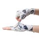 2. Rockbros S389 Women's Short Shock Absorbing Cycling Gloves L - White