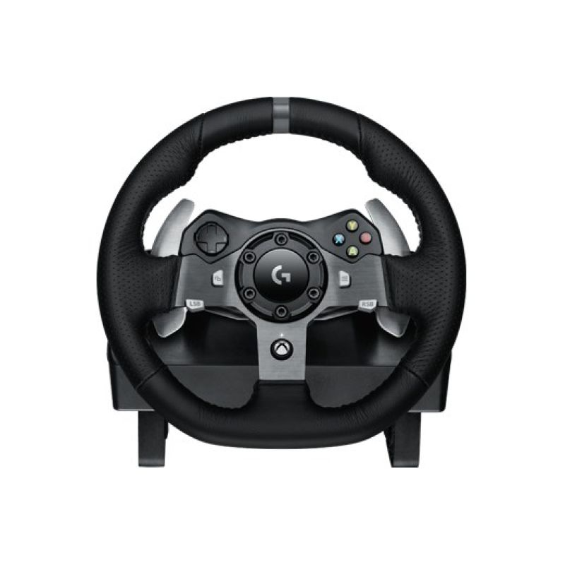 4. Logitech G G920 Black USB Steering Wheel + Pedals Analog MAC, PC, Xbox