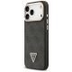 9. Guess 4G PU Triangle Logo & Stand Camera Magsafe Case for iPhone 17 Pro Max - Black