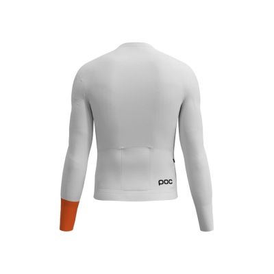 2. POC M's Cadence L/S Jersey White