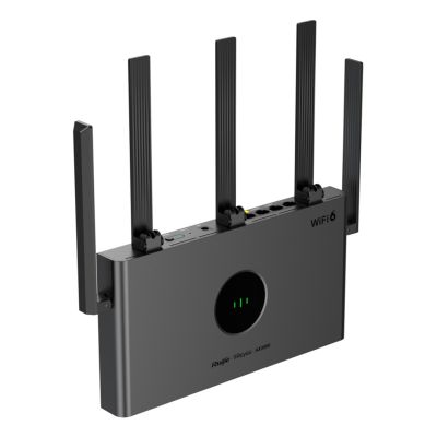 24. Ruijie Networks RG-EW3000GX PRO Wireless Gigabit Ethernet Dual-Band Router (2.4 GHz/5 GHz) Black