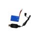 7. Amewi RC Boat Blue Barracuda Li-ion Battery 1100mAh/14+