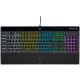 25. Corsair K55 RGB PRO Gaming Keyboard USB QWERTZ German Black