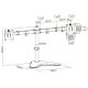 8. Equip 650123 Monitor Holder/Stand 81.3 cm (32") Desk Black