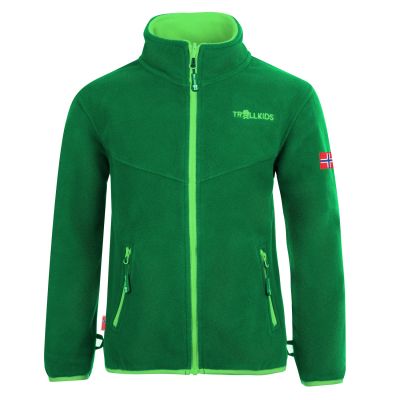 3. Trollkids Kids Bryggen 3in1 Jacket green (418-308)