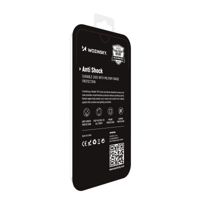 6. Wozinsky Anti Shock durable case with Military Grade Protection for Xiaomi Mi 11 transparent