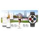 11. GIEWONT Women's Smartwatch Rose Gold Black GW330-4