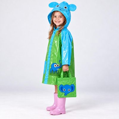 3. Children’s Blue Rain Poncho, REDCLIFFS, Size S