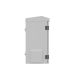 2. WALL-HUNG RACK CABINET 10" HERMETIC IP55 WALL/POLE MOUNTING 340X250X500 GRAY LANBERG (ASSEMBLED)