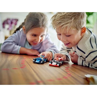 7. LEGO CITY 60464 F1 Williams Racing and Haas F1 cars