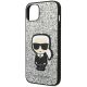 6. Karl Lagerfeld KLHCP14MGFKPG iPhone 14 Plus 6.7 "hardcase silver / silver Glitter Flakes Ikonik