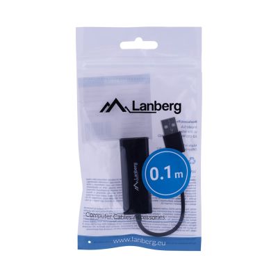 2. Lanberg NC-0100-01 network card (USB 2.0; 1x 10/100Mbps)