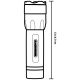 3. BLACK+DECKER Tactical Aluminium Flashlight, 1 W, 60 Lumens