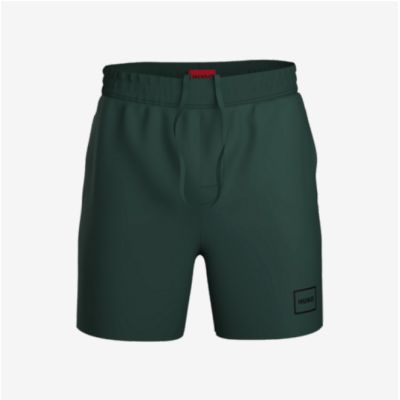 Hugo Loungewear Laze Open Green Pajama Shorts (50525247-385)