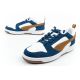 8. Puma Rebound v6 men's sports sneakers fashionable comfortable white navy brown