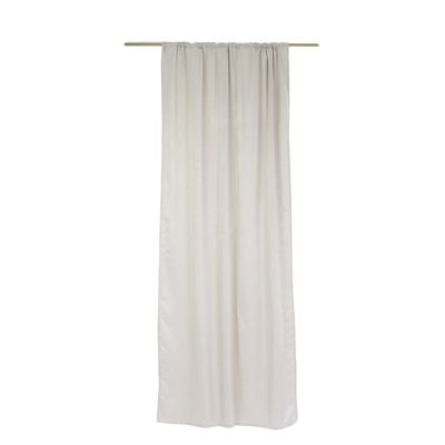 CURTAIN YORK 140X260CM LIGHT GRAY/TAPE