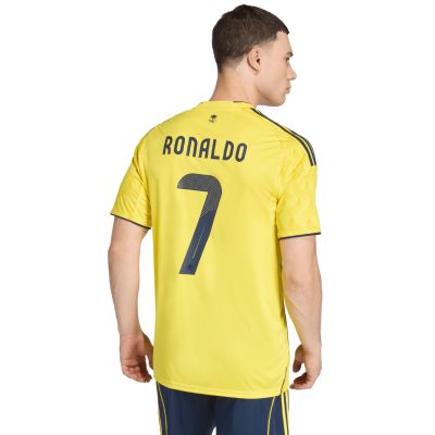 4. adidas Men's Al Nassr FC 2025/2026 Home Jersey Yellow JN7982