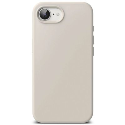 3. Ringke Silicone Magsafe Case for iPhone 16e / 17e - Beige