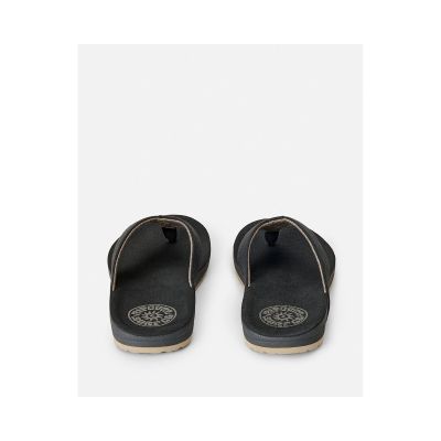 2. RIP CURL Pacific Rinse Bloom Open Toe Men's Flip-Flops Black