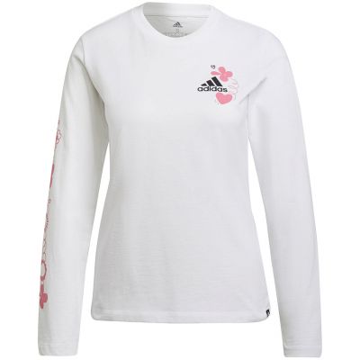 4. adidas Floral Long Sleeve T-shirt W H14699