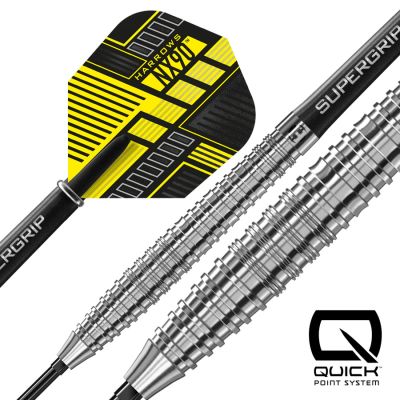 2. Harrows NX-90 Tapered QP darts 90% steeltip