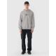 7. Men's sweatshirt with hood, open, 4F 4FRAW24TSWSM1816-25S