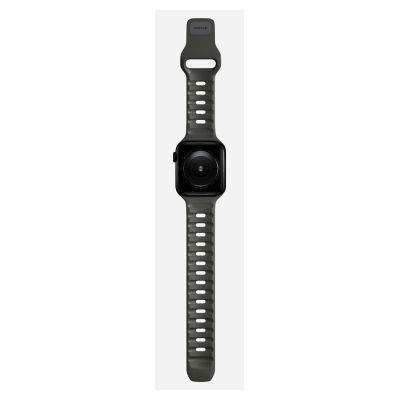 6. NOMAD Sport Band - strap for Apple Watch 46mm/49mm with FKM (ash green)
