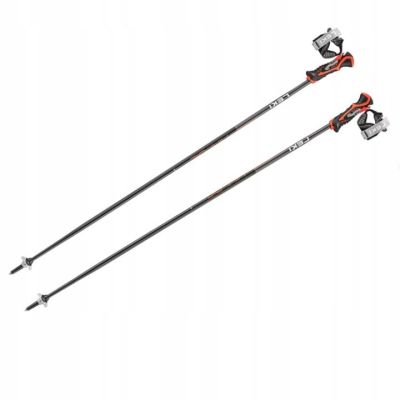 6. LEKI 3D AIRFOIL STICKS black/red 125