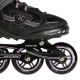 5. NILS EXTREME NA9157 ROLLER SKATES BLACK AND PURPLE SIZE 44