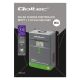 9. Qoltec MPPT Solar Charge Controller with Temperature Sensor 80A | 12V / 24V / 36V / 48V | LCD | Bluetooth | APP | GEL | LiFePO4