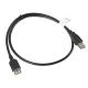 4. Lanberg CA-USBE-10CC-0007-BK cable (USB 2.0 M - USB 2.0 F; 0.7m; black)