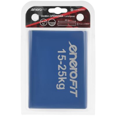 15. TRAINING TAPE FOR PILATES EXERCISES 2000x150x0.550MM 15-25KG BLUE