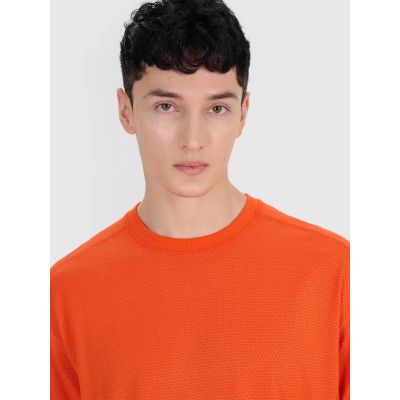 3. Men's oversize plain T-shirt 4F 4FRSS25TTSHM2653-70S