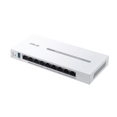 9-Port Gigabit PoE+ VPN Wired Router | EBG19P | 802.11ac | Ethernet LAN (RJ-45) Ports: 8 | Mesh Support: Yes | No MU-MiMO | 5G Network | Antenna Type: Internal
