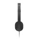 7. Lenovo 5000 Wired VoIP Headset with Microphone, USB A/C, Black