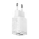 4. Baseus Compact charger 2x USB 10.5W white (CCXJ010202)
