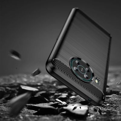 7. Carbon Case Flexible cover for Nokia X100 black