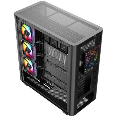 6. MODECOM VOLCANO AQ 500 ARGB MIDI BLACK CASE