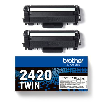 9. Brother TN-2420TWIN toner cartridge 2 pcs. Original