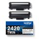 9. Brother TN-2420TWIN toner cartridge 2 pcs. Original