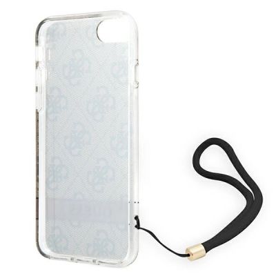 7. Guess GUOHCI8H4STW iPhone SE 2022 / SE 2020 / 7/ 8 brown/brown hardcase 4G Print Strap
